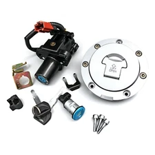 Fit For CBR600RR 2013-2021 Ignition Switch Fuel Gas Cap Seat Lock Key Set 17 18