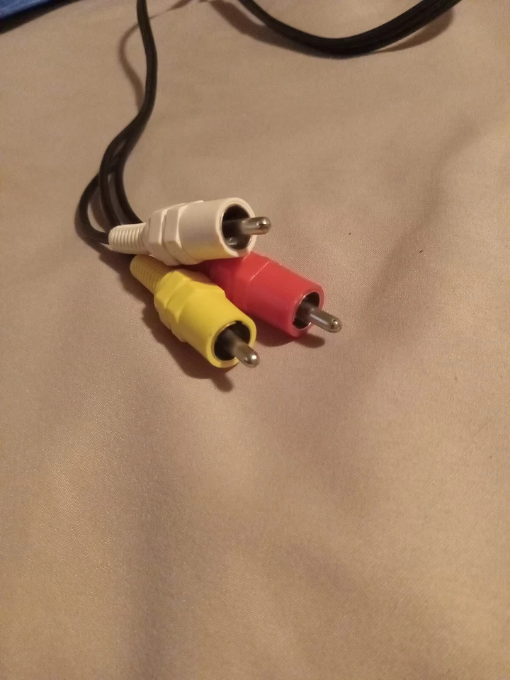 Cable compuesto de audio y video RCA AV de 10 pies para Sony PS1 PS2 PS3 PS3 delgado Foto 2 de 4