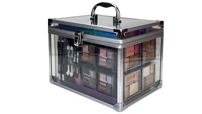  Colour Delights Makeup Set 45-teiliges Schminkset mit Lippenstift Lidschatte...