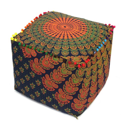 16" Indien Peacock Mandala