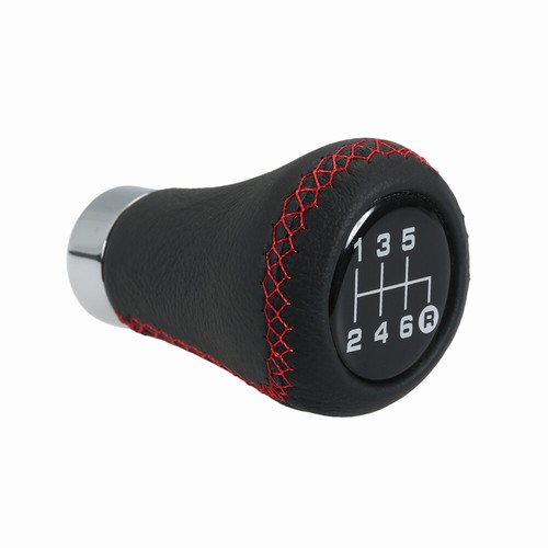 Universal 6 Speed Metal Manual Car Gear Shift Knob Shifter Lever Black - Picture 5 of 10