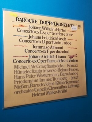 Barocke Doppelkonzert Johann W.Hertel...... LP/L688