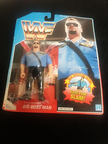 Big Boss Man WWF - Hasbro 1991 - Series 3 - MOC - ...