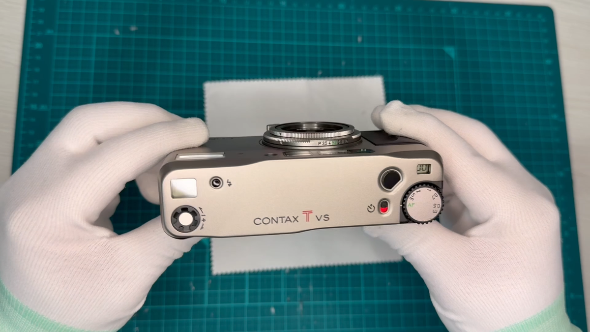 LCD No Leak! [MINT w/Strap] Contax TVS Point & Shoot 35mm Film