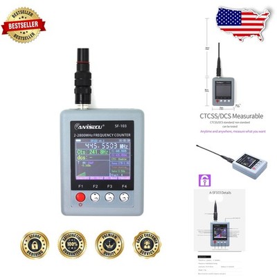 Portable Frequency Counter 2MHz-2.8GHz Two Way Radio SF-103 Upgrade
