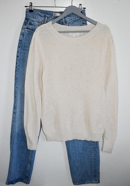 Women MARIE PHILIPPE Sweater Beige Cotton 40 / L /