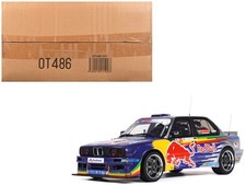 2023 BMW E30 V8 DRIFT RED BULL DRIFTBROTHERS 1/18 MODEL BY OTTO MOBILE OT486