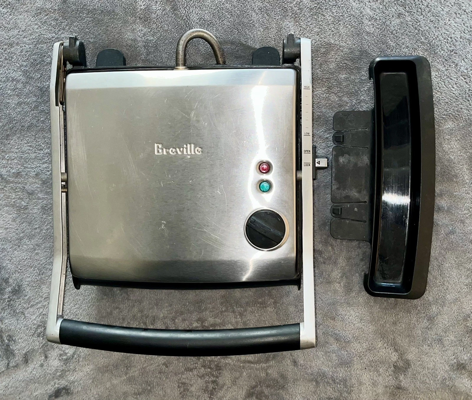 BREVILLE Panini Sandwich Grill Press - BGR200XL Professional Grade Tested Works