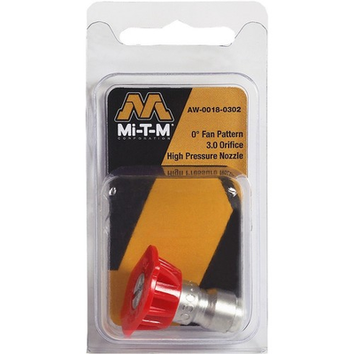 #ad #ad Mi T M 3.0 Orifice 0 Degree Red Pressure Washer Quick Connect Nozzle $20.46