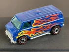 Vintage Hot Wheels Redline 1975 BLUE CUTOFF CANYON Super Van - KILLER GRAIL!