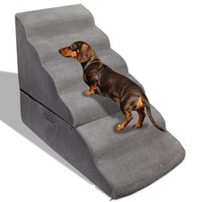 30 inch Dog Stairs Steps for Small Dogs Up to 30-36 Inch Tall High Beds, Stur...
