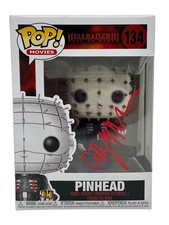 Clive Barker Signed Autographed Pinhead Funko Pop Hellraiser Figure Beckett COA