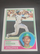 Rickey Henderson  1983 Topps  # 180