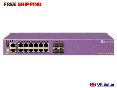 Extreme Networks X440-G2-12P-10GE4 Rackmontage Ethernet Switch 800614-00-21