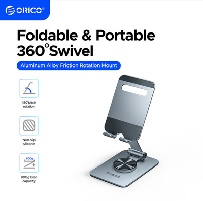 ORICO Phone Stand Wide Clip for Cased Phone Anti-Slip Silicone Charging-