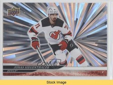 2024-25 Upper Deck Series 2 Outburst Jonas Siegenthaler #350 READ f6d