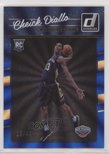 2016-17 Panini Donruss Rookies Blue Holo Laser 19/49 Cheick Diallo #177 2ct