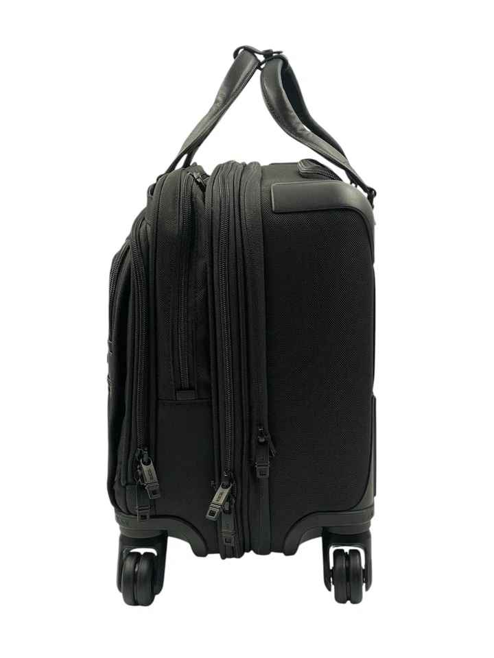 *NEW* TUMI ALPHA 2 4 WHEEL DELUXE BRIEF WITH LAPTOP CASE - Bild 4 von 4