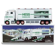 2003 Hess Toy Truck and Racecars New In Original Box