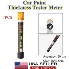 Car Paint Thickness Tester Meter Gauge Portable Automobile Paint Film Pen 1pcs