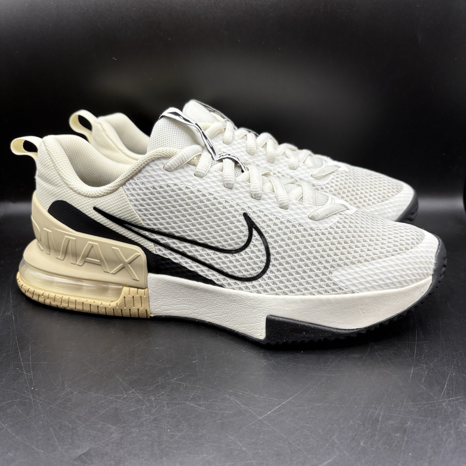 SAOLA Nike Air Max Alpha Trainer 6 Sail Coconut Milk FQ1833 100 allenamento uomo taglia 10 5