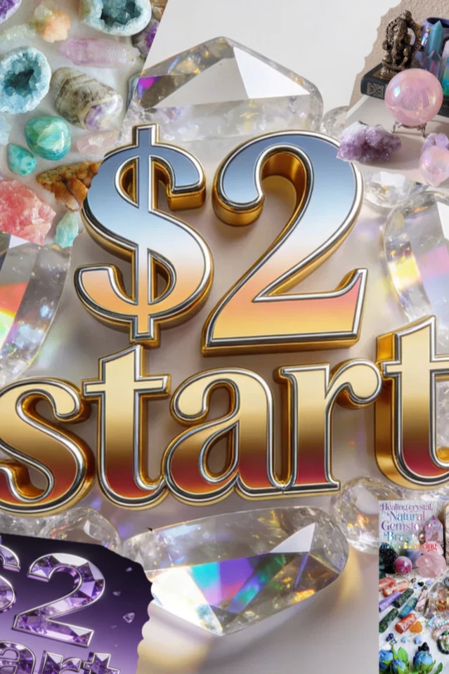 BCHG Live Room $2 Crystal Auction • Live Now 🎁free shipping 🔥🔥🔥