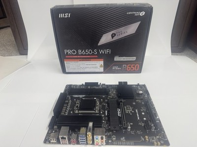 MSI PRO B650-S WiFi ProSeries AM5 Motherboard