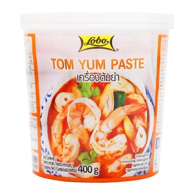 Lobo Tom Yum Paste 400g für thailändische Tom Yum Suppe Würzpaste