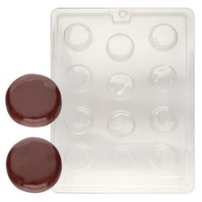 AO004 Filled Patty Chocolate Candy Mold