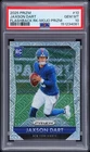 2025 PANINI PRIZM PRIZM FLASHBACK RC MOJO #10 JAXSON DART ROOKIE RC 20/25 PSA 10