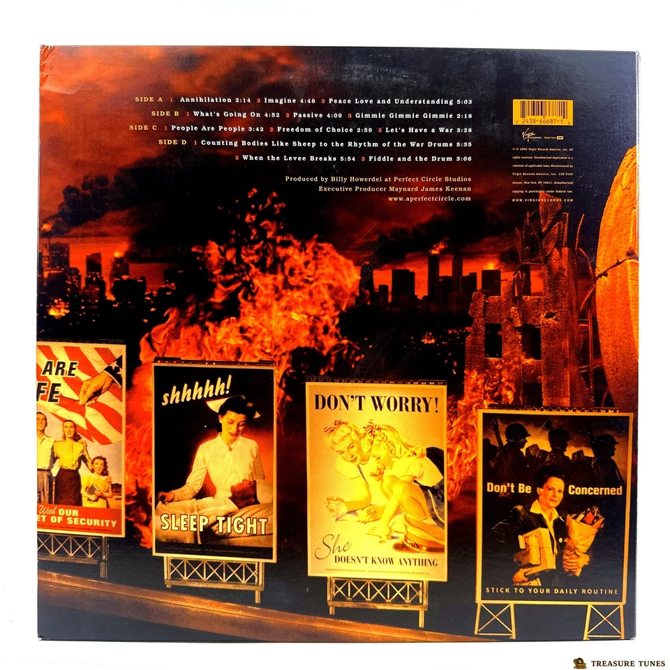 A Perfect Circle – Emotive 2x Vinyl (LP, Album, Limited Edition) - Image 3 of 4