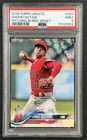 SHOHEI OHTANI PSA 9 2018 TOPPS UPDATE #US1 ROOKIE PITCHING IN RED JERSEY 953