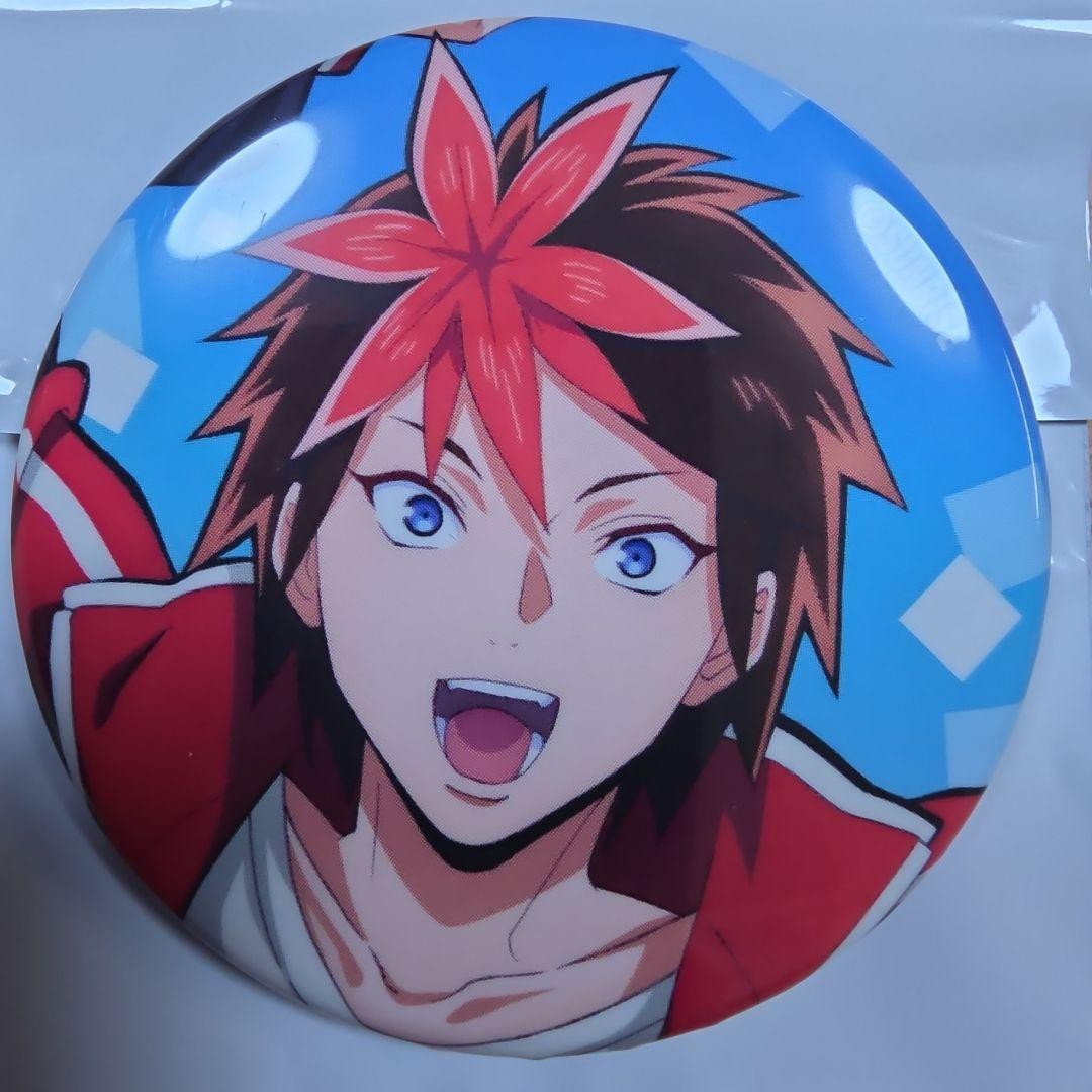 Anime Japan 2026 Can Badge Armor Shinden Samurai Trooper Gai