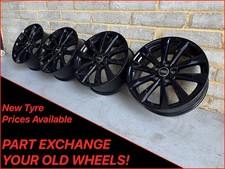 Audi 18" A3 Q2 Q3 Gloss Black Genuine 5 Double Arm Alloy Wheels 83A601025G
