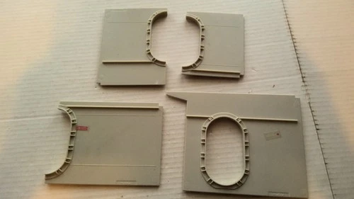 Vintage GI Joe USS Flagg Bulkhead Walls Set 1985 Hasbro 80s Toys ARAH Cobra