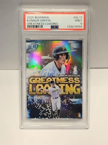 2025 Bowman Greatness Loading Konnor Griffin #GL-13 (RC) PSA 9 Population 3