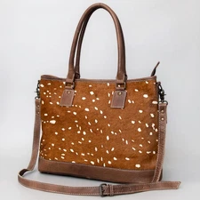 AD American Darling Western Hair-On Cowhide Leather Crossbody Bag