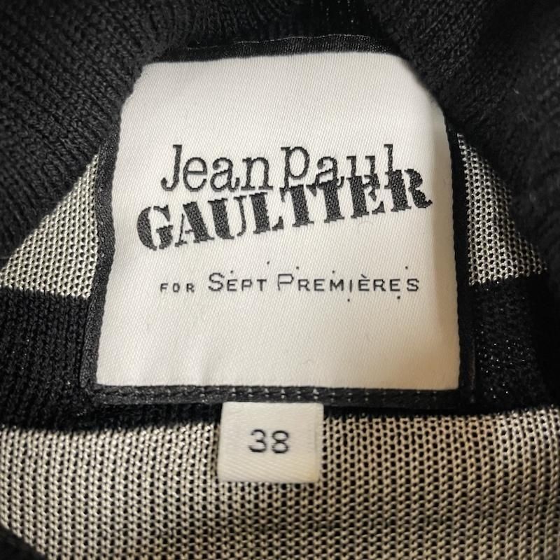 Jean Paul Gaultier SEPT PREMIÈRES knit dress Black White size-38