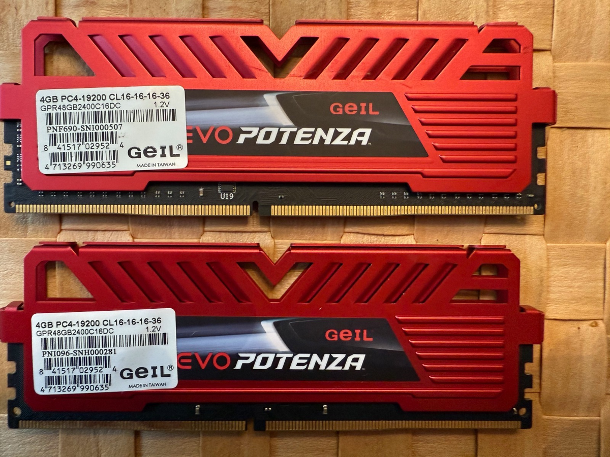 GeIL EVO POTENZA 8GB (2 x 4GB) DDR4 2400 (PC4 19200