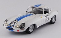 Best Model BEST9205-2 1:43 Jaguar E Type Spider Le Mans 1963 #16 Weiß