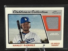 Hanley Ramirez 2015 Topps Heritage Clubhouse Collection Relic Patch Card #CCR-HR