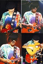 CARLOS SANTANA  CLASSIC ROCK  ARTIST IN CONCERT PHOTO SET 4  4x6 Photos #3