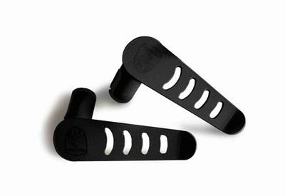 Steinjager for Wrangler JL 2018 to Present Foot Pegs Metal with Poly Dampener