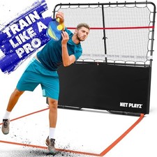 Pickleball Rebound Net Training Equipment Aid, Adjustable Angle  Easy Setup ...