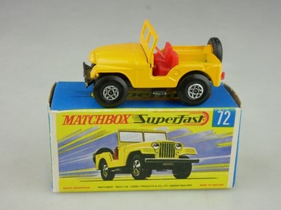72-A Standard Jeep - 53687 Matchbox Superfast