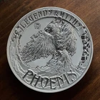 2 oz Silver 2017 Legends & Myths Phoenix / Reverse Proof Beauty / w/COA & Box