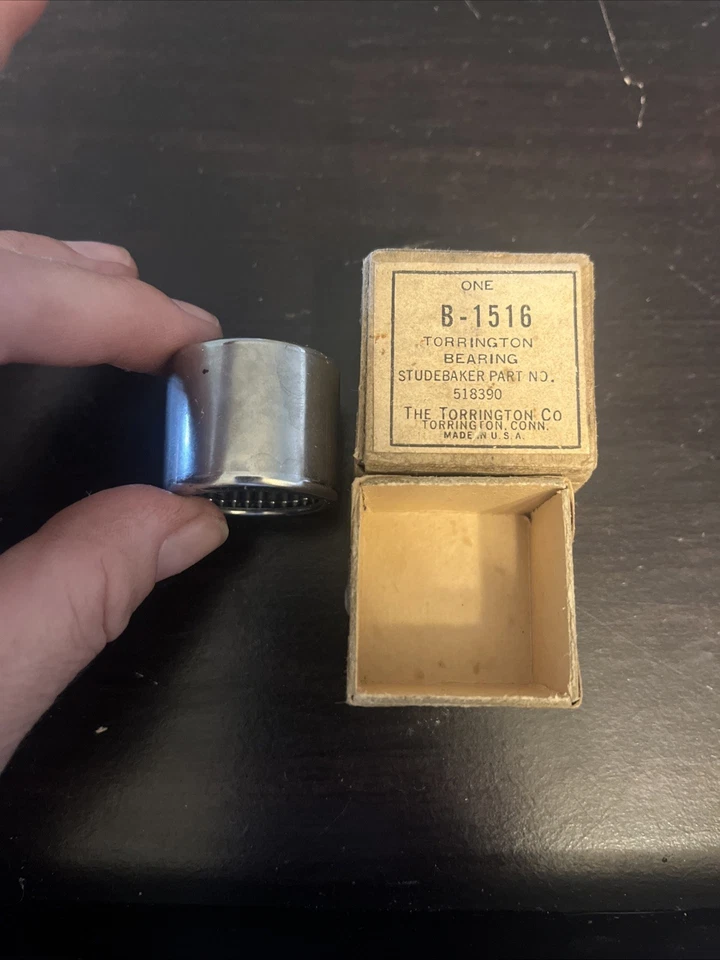 NOS Torrington B-1516 Bearing Studebaker Part 518390 USA Made NIB VTG - Image 2 of 4