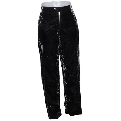 Mugler x H&M, Lackhose, Größe: 48, Schwarz, Cupro/Polyester, Einfarbig #36W