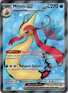 Milotic ex 217/191 Surging Sparks