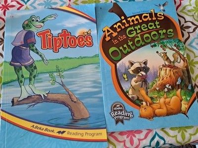 A Beka 1st grade Homeschool Tiptoes Animals in the Great Outdoors Like New Exc